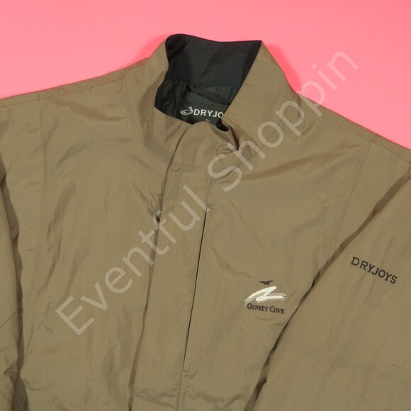 FootJoy Other - FootJoy Jacket Mens XL Brown Osprey Cove Golf Dryjoys Full Zip